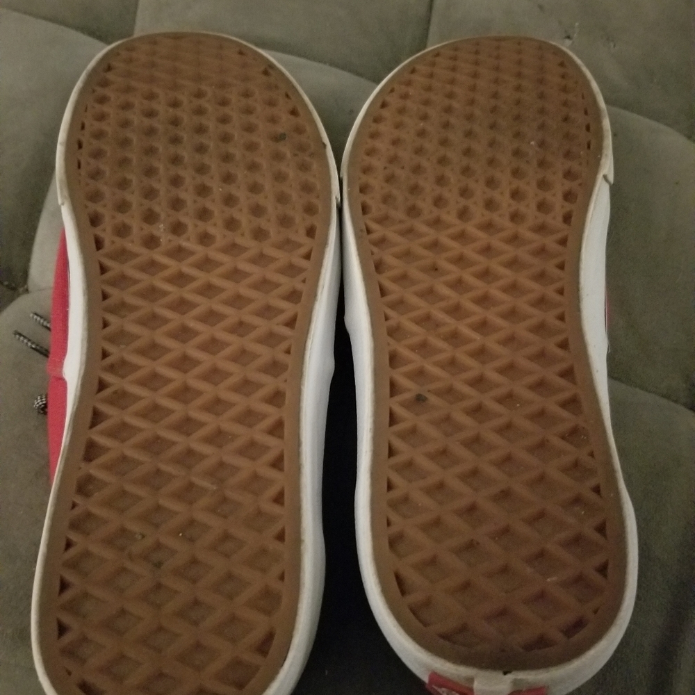 Red Vans - Picture 3 of 4